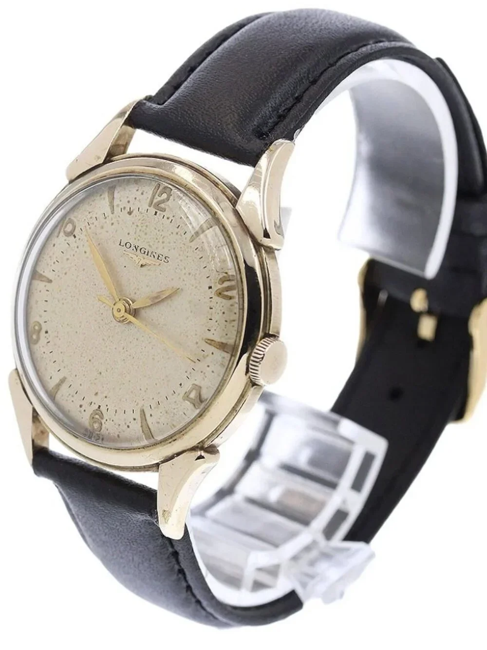 LONGINES vintage Silver Dial Hand Winding Men's Watch_966540